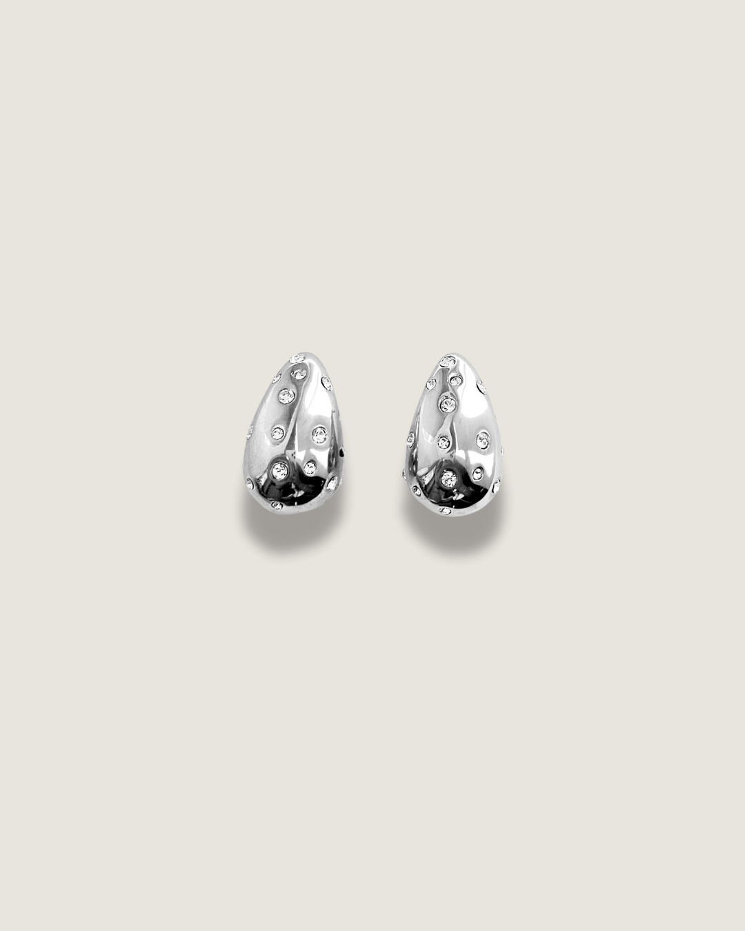 Diamond Teardrop Earrings