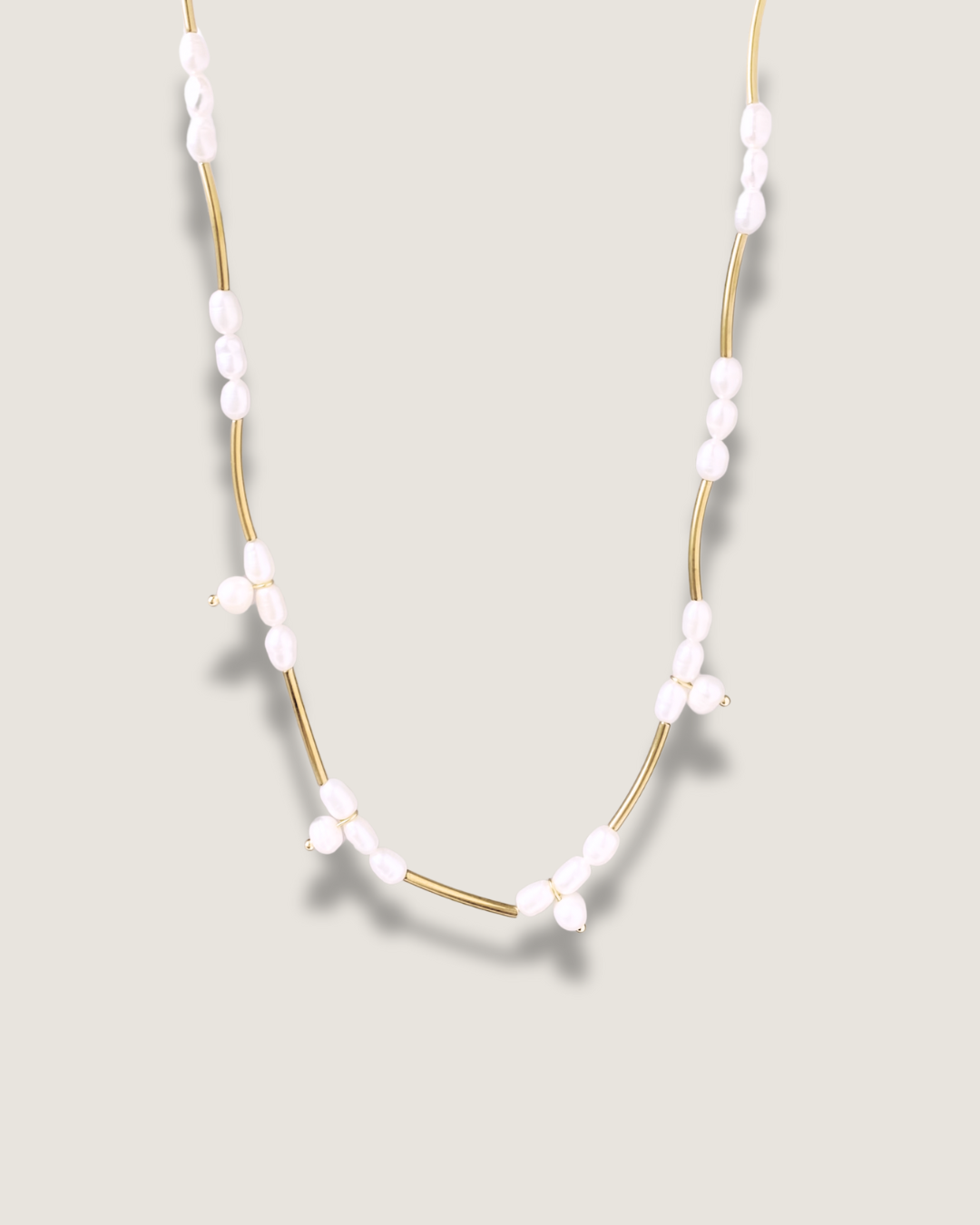 Freshwater Pearl Boho Chain Necklace