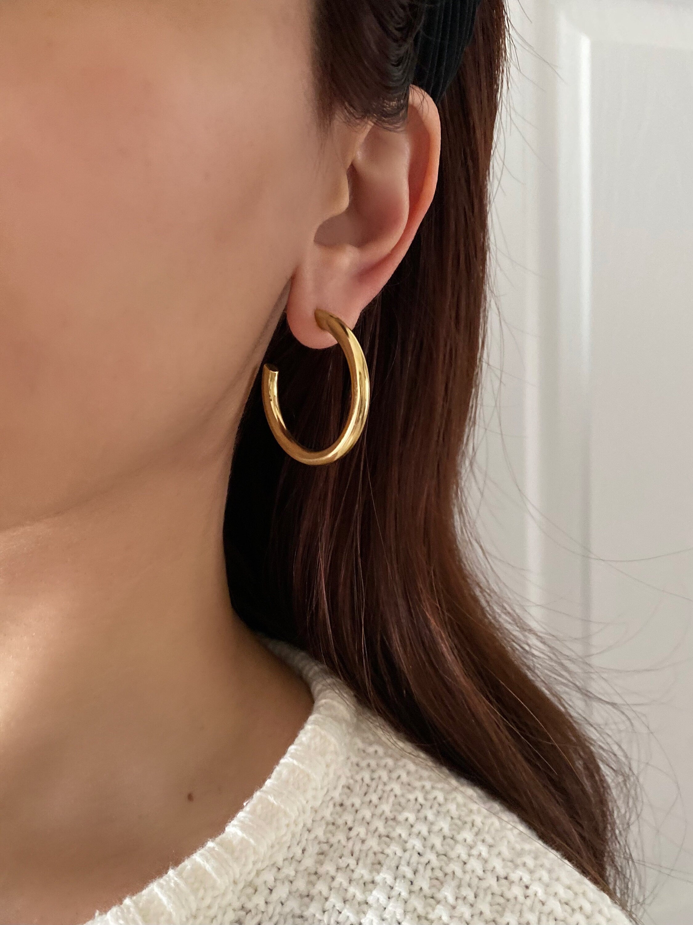 Everyday Gold Hoops