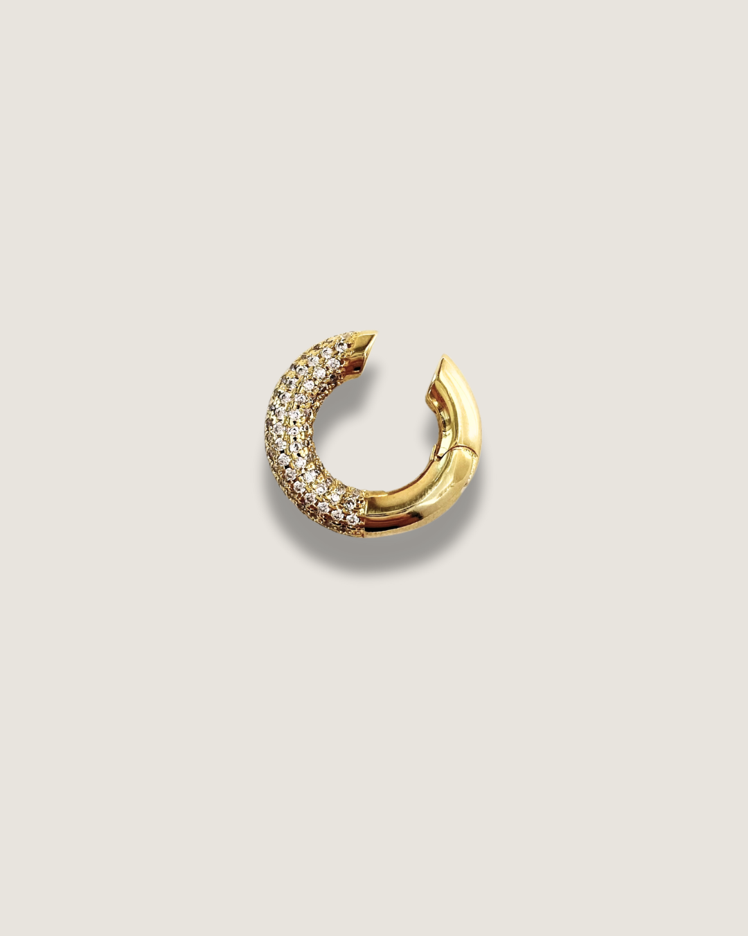 Pavé Diamond Cuff Earrings