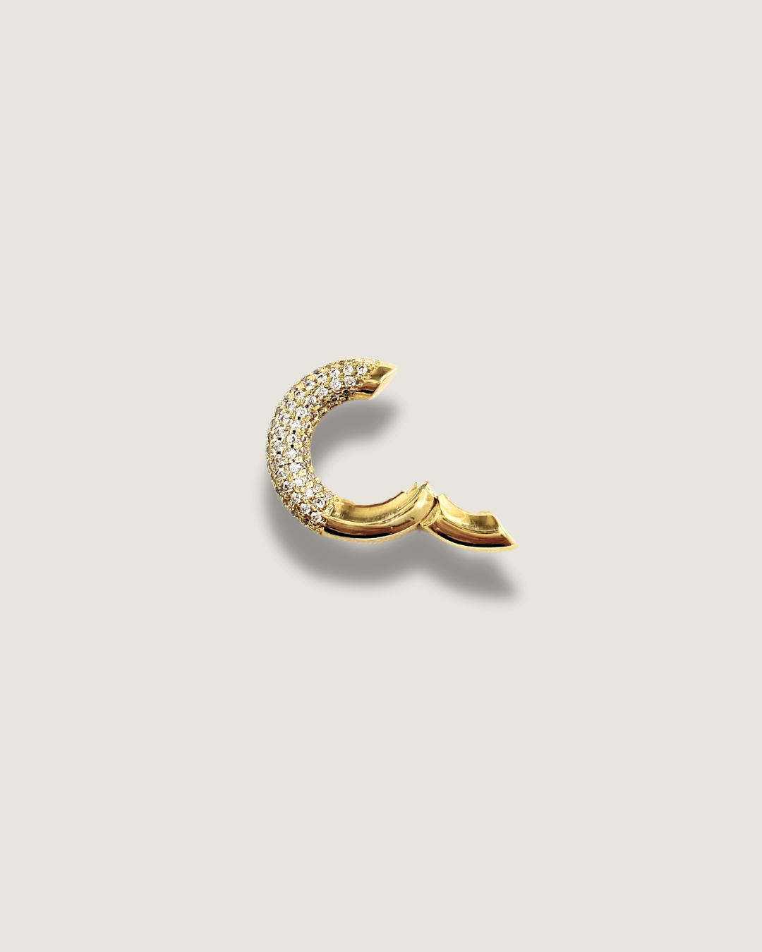 Pavé Diamond Cuff Earrings