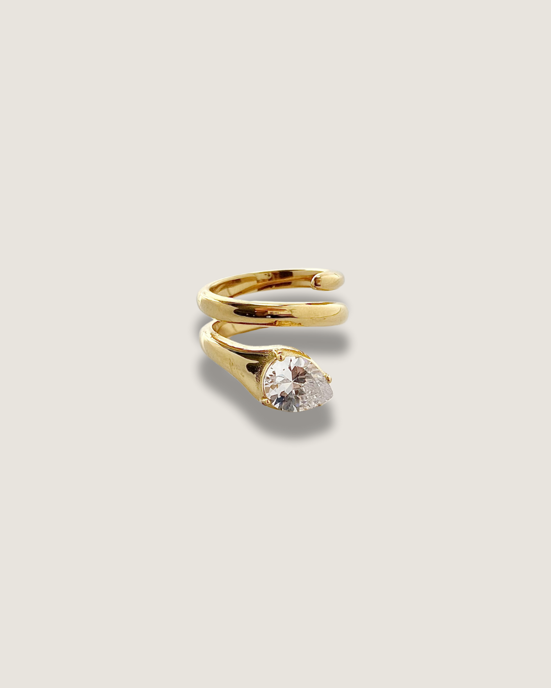 Diamond Serpent Ring