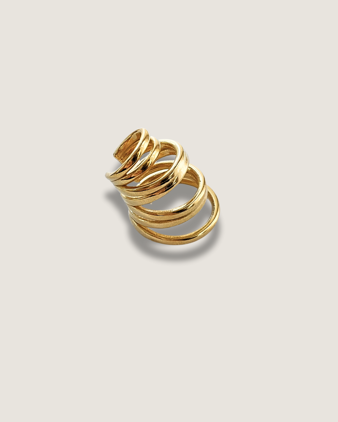 Stacked Hoop Ear Cuffs