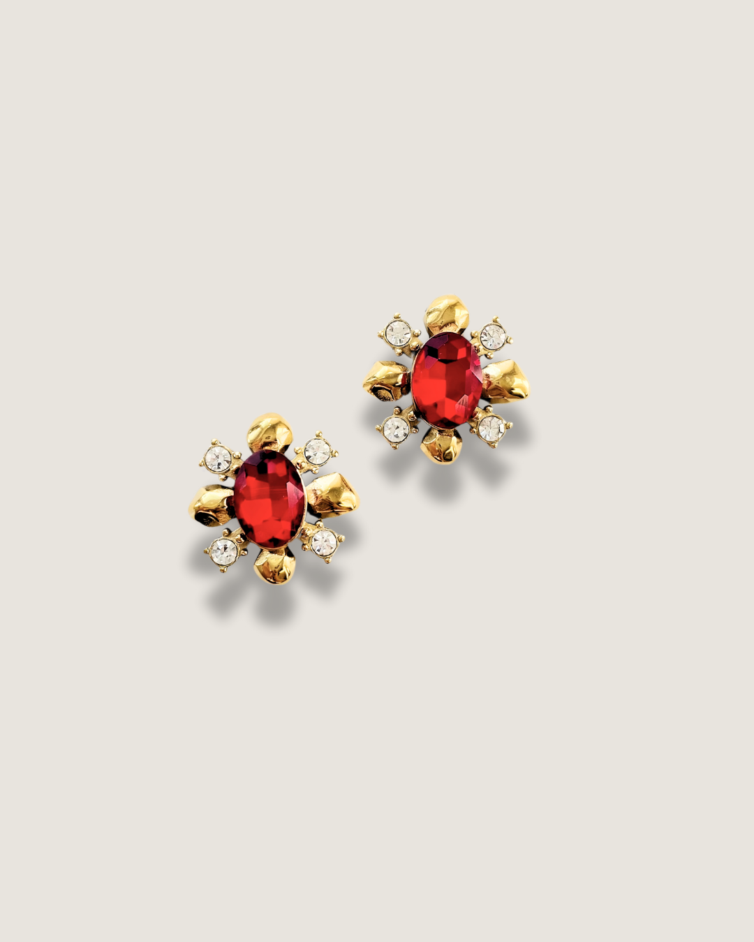 Vintage Garnet Earrings